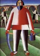 Kasimir Malevich Cut Grazing-s People oil painting picture wholesale